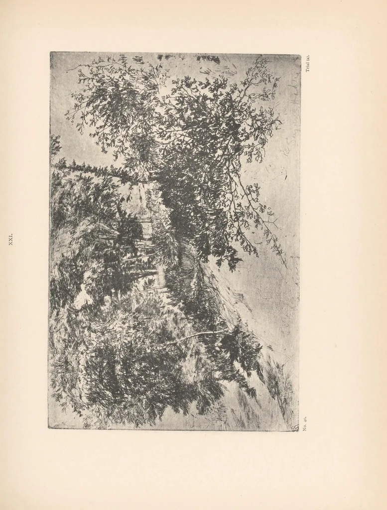 An illustration from The engraved work of Sir Francis Seymour Haden, P.R.E. : an illustrated and descriptive catalogue, 1910, leaf 93