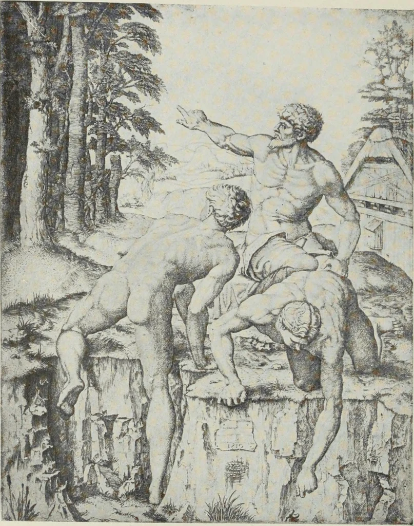 An illustration from Engravers and etchers : six lectures delivered on the Scammon Foundation at the Art Institute of Chicago, March 1916, 1917, leaf 180