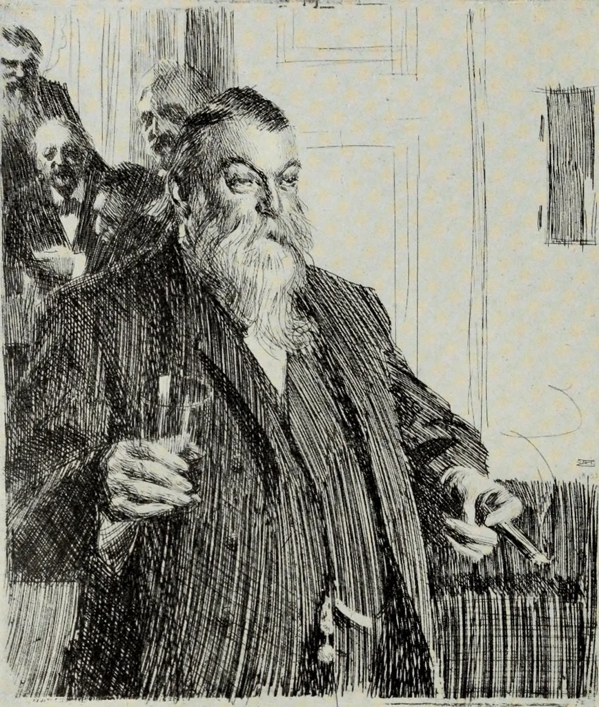 An illustration from Engravers and etchers : six lectures delivered on the Scammon Foundation at the Art Institute of Chicago, March 1916, 1917, leaf 228