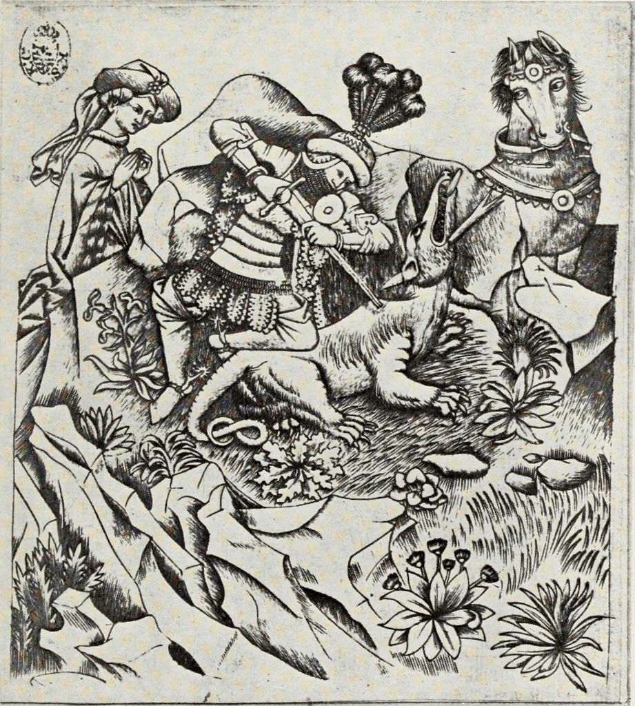An illustration from Engravers and etchers : six lectures delivered on the Scammon Foundation at the Art Institute of Chicago, March 1916, 1917, leaf 23