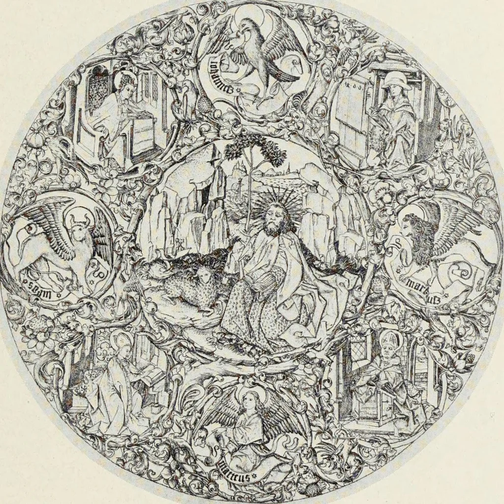 An illustration from Engravers and etchers : six lectures delivered on the Scammon Foundation at the Art Institute of Chicago, March 1916, 1917, leaf 35