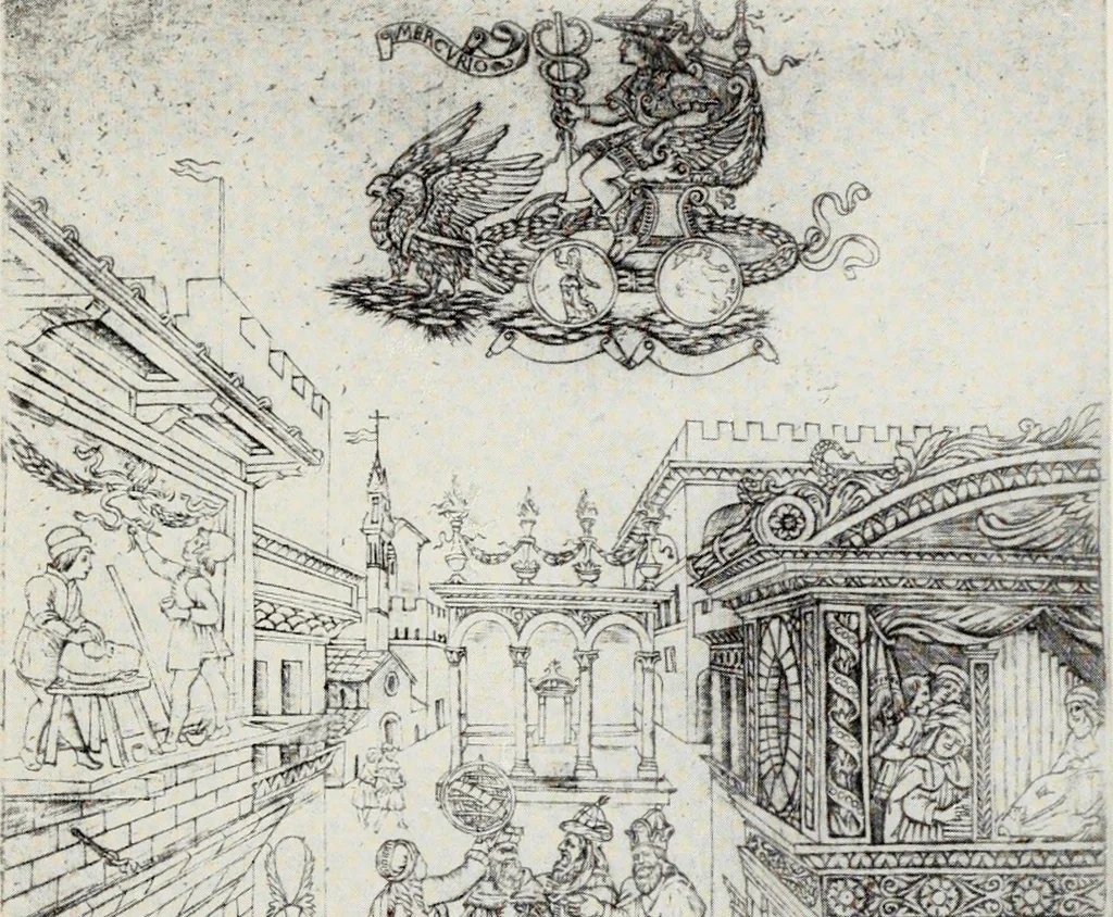 An illustration from Engravers and etchers : six lectures delivered on the Scammon Foundation at the Art Institute of Chicago, March 1916, 1917, leaf 71