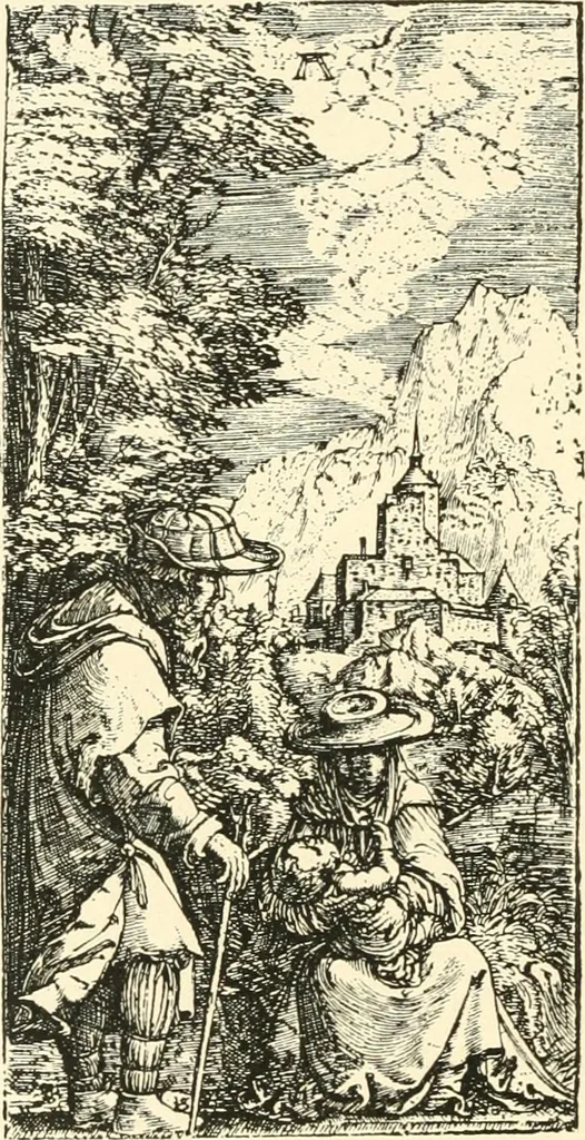 An illustration from Engraving and etching : a handbook for the use of students and print collectors, 1907, leaf 134