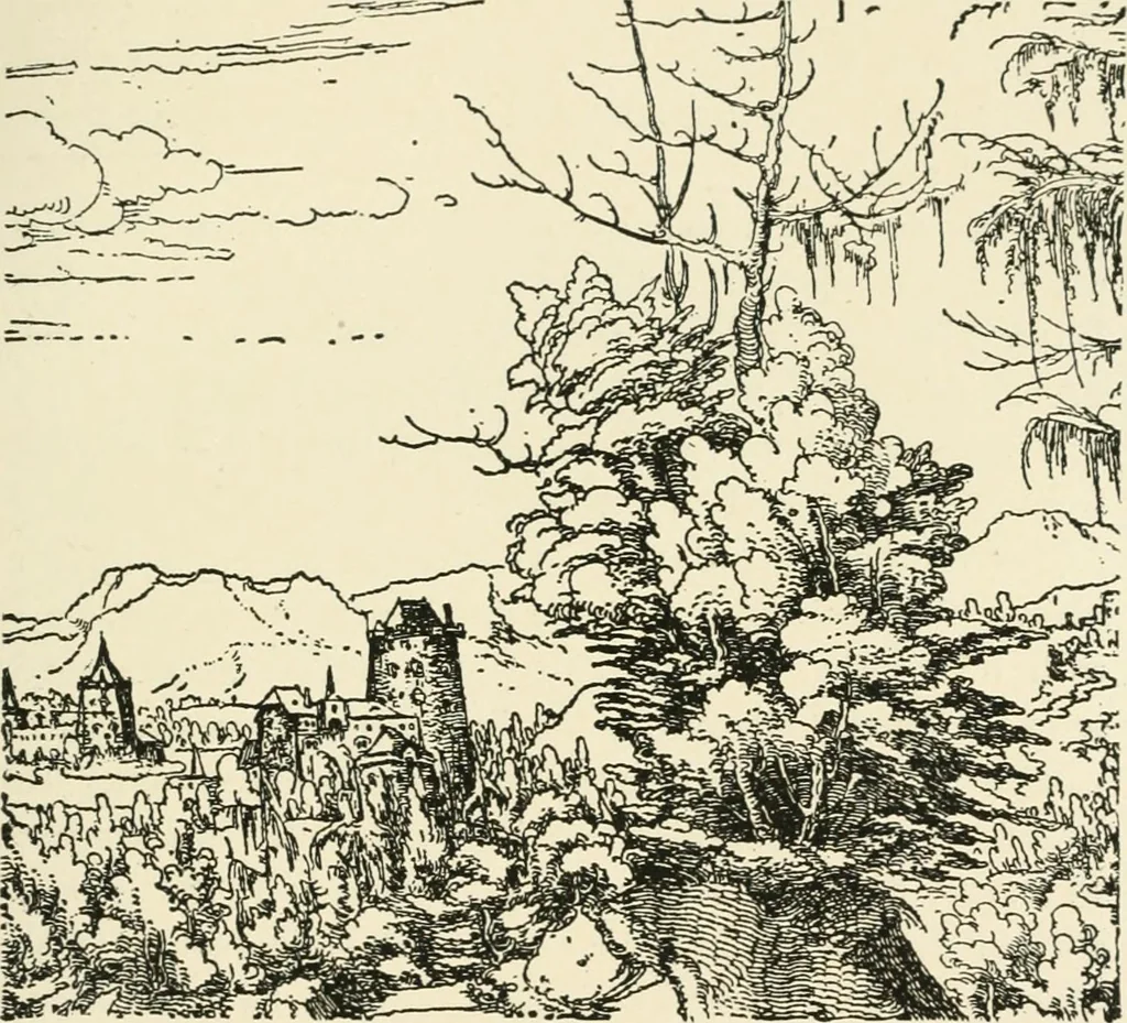 An illustration from Engraving and etching : a handbook for the use of students and print collectors, 1907, leaf 135