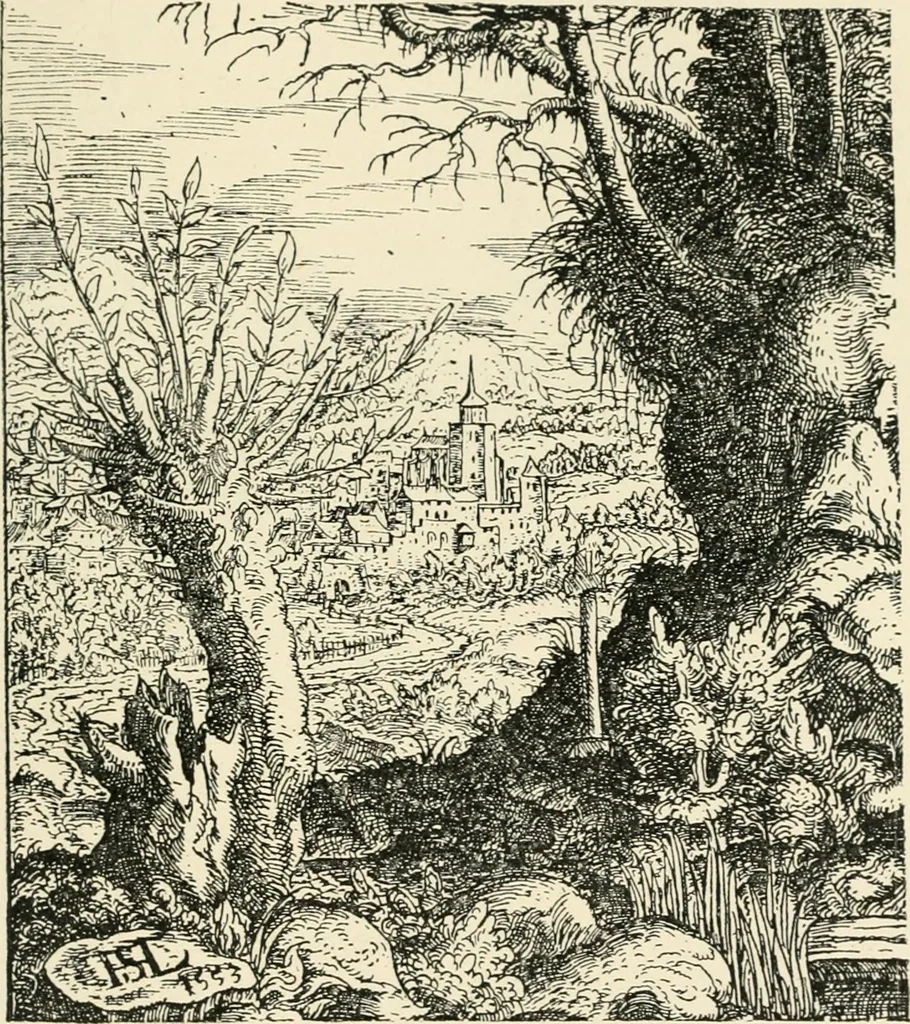 An illustration from Engraving and etching : a handbook for the use of students and print collectors, 1907, leaf 149