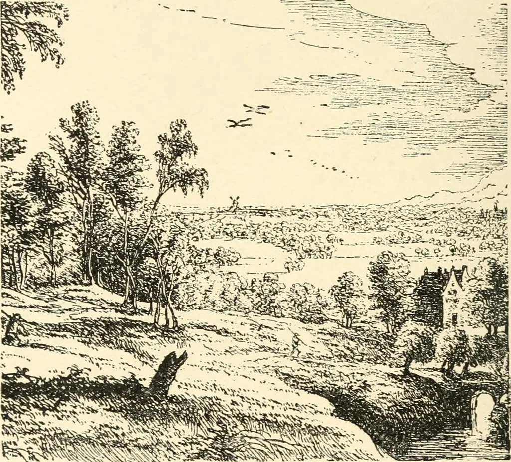 An illustration from Engraving and etching : a handbook for the use of students and print collectors, 1907, leaf 180
