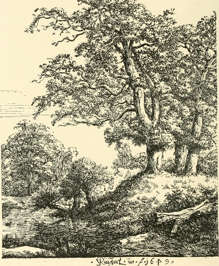 An illustration from Engraving and etching : a handbook for the use of students and print collectors, 1907, leaf 184
