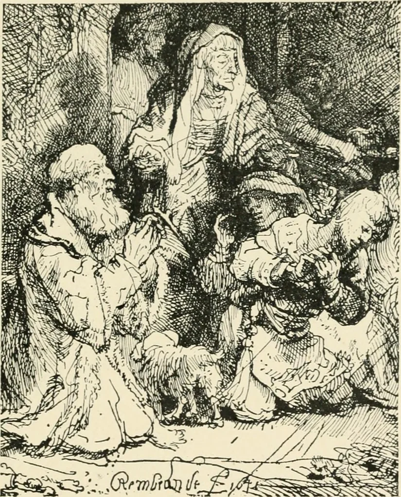 An illustration from Engraving and etching : a handbook for the use of students and print collectors, 1907, leaf 193