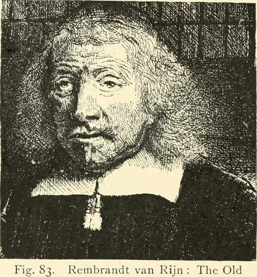 An illustration from Engraving and etching : a handbook for the use of students and print collectors, 1907, leaf 196