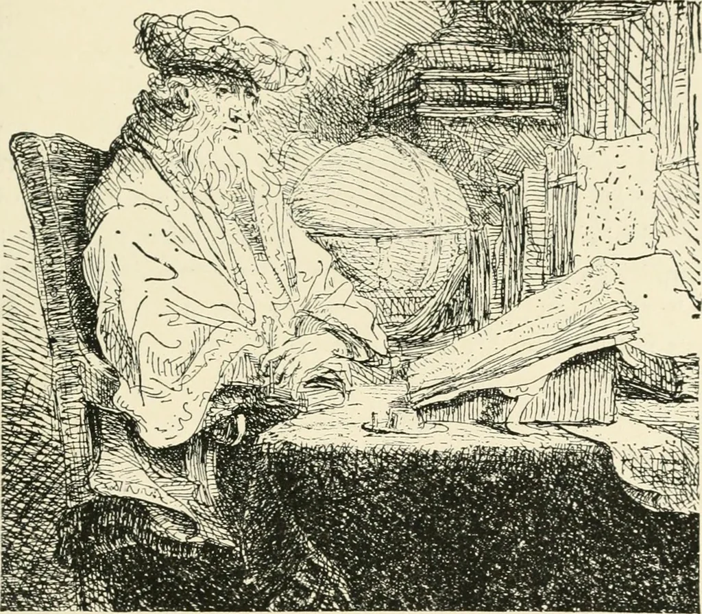 An illustration from Engraving and etching : a handbook for the use of students and print collectors, 1907, leaf 199