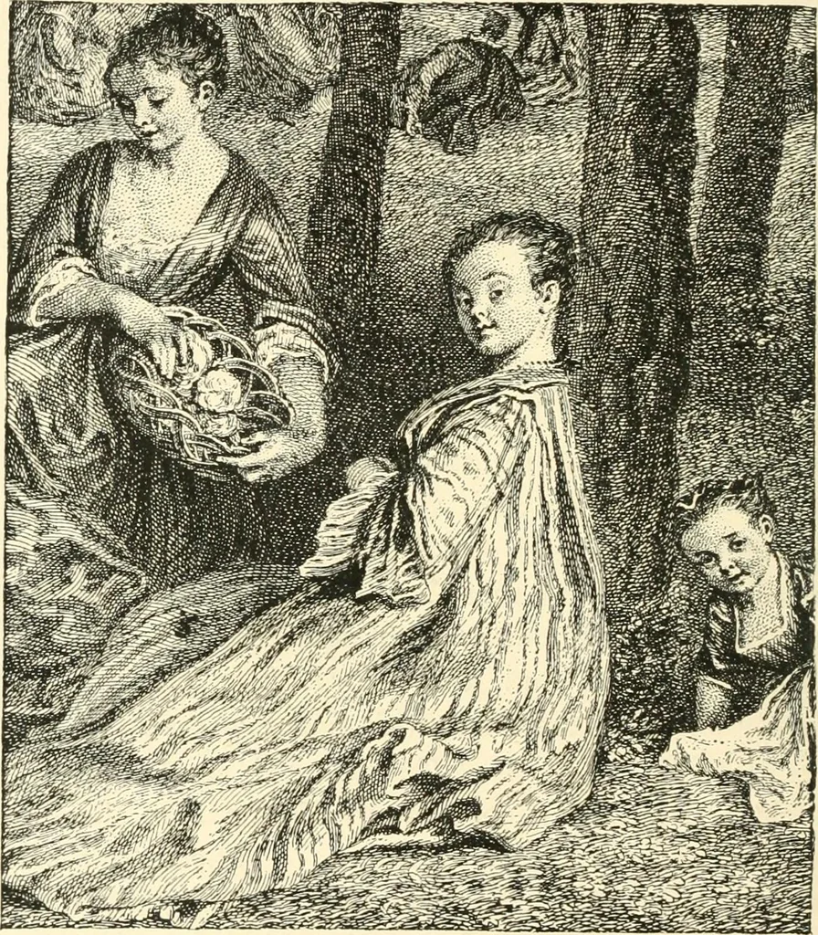 An illustration from Engraving and etching : a handbook for the use of students and print collectors, 1907, leaf 230
