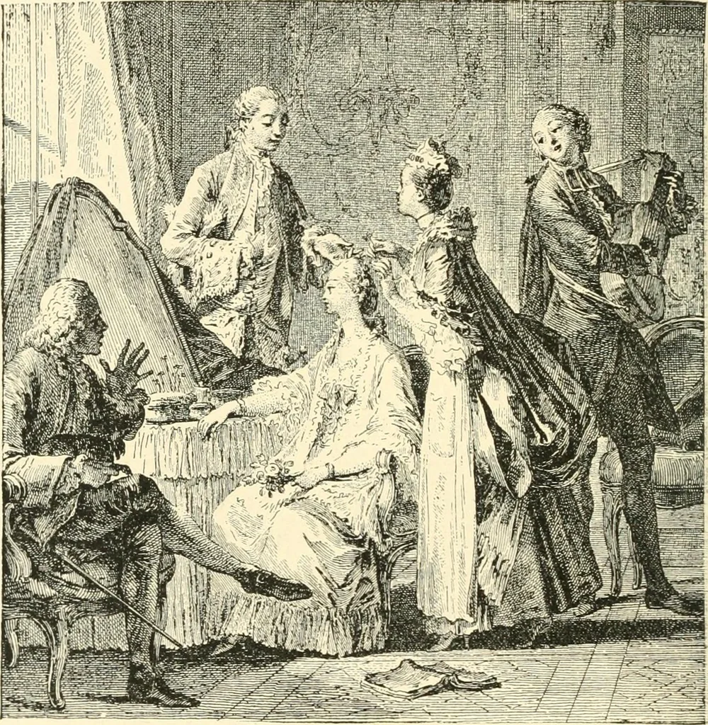 An illustration from Engraving and etching : a handbook for the use of students and print collectors, 1907, leaf 242