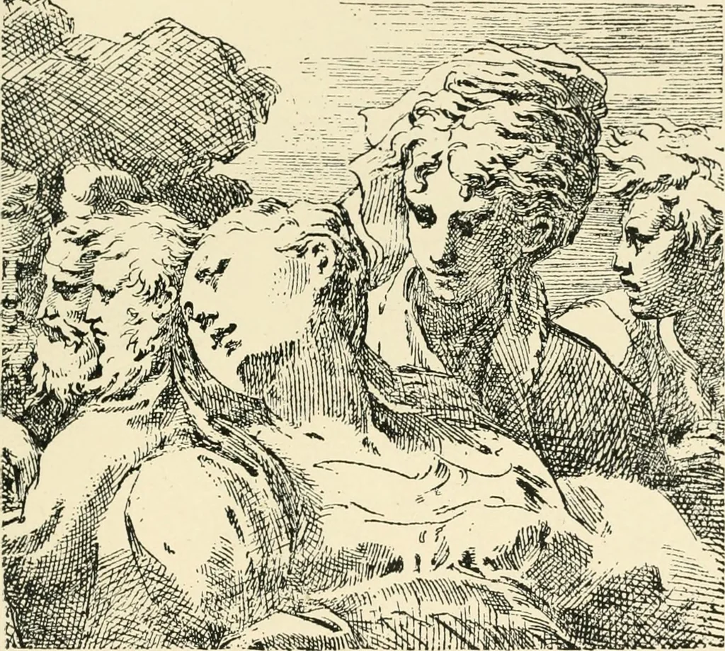 An illustration from Engraving and etching : a handbook for the use of students and print collectors, 1907, leaf 247