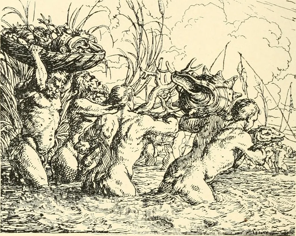 An illustration from Engraving and etching : a handbook for the use of students and print collectors, 1907, leaf 286