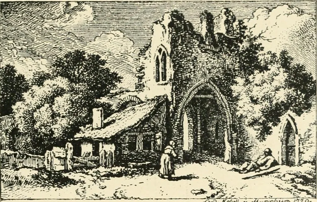 An illustration from Engraving and etching : a handbook for the use of students and print collectors, 1907, leaf 305