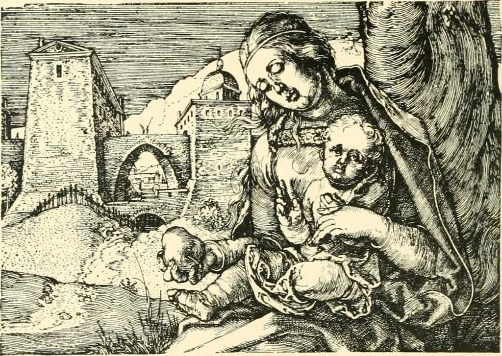 An illustration from Engraving and etching : a handbook for the use of students and print collectors, 1907, leaf 78