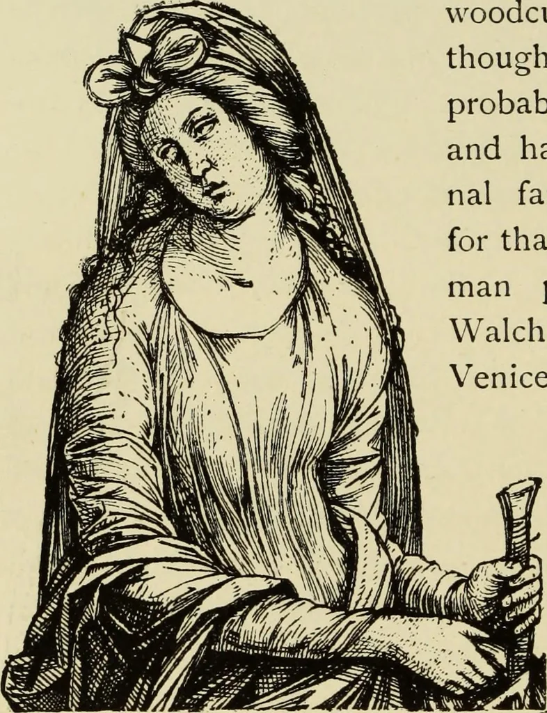An illustration from Engraving and etching; a handbook for the use of students and print collectors, 1906, leaf 105