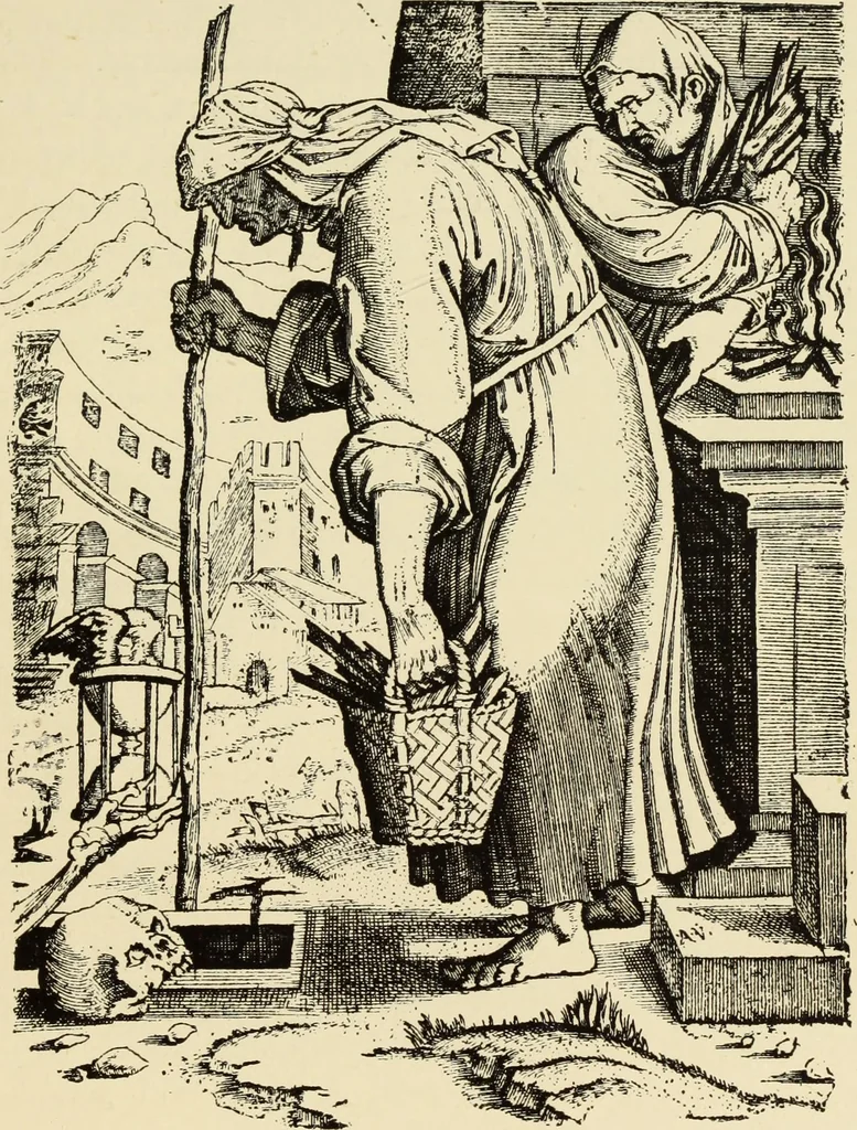 An illustration from Engraving and etching; a handbook for the use of students and print collectors, 1906, leaf 124