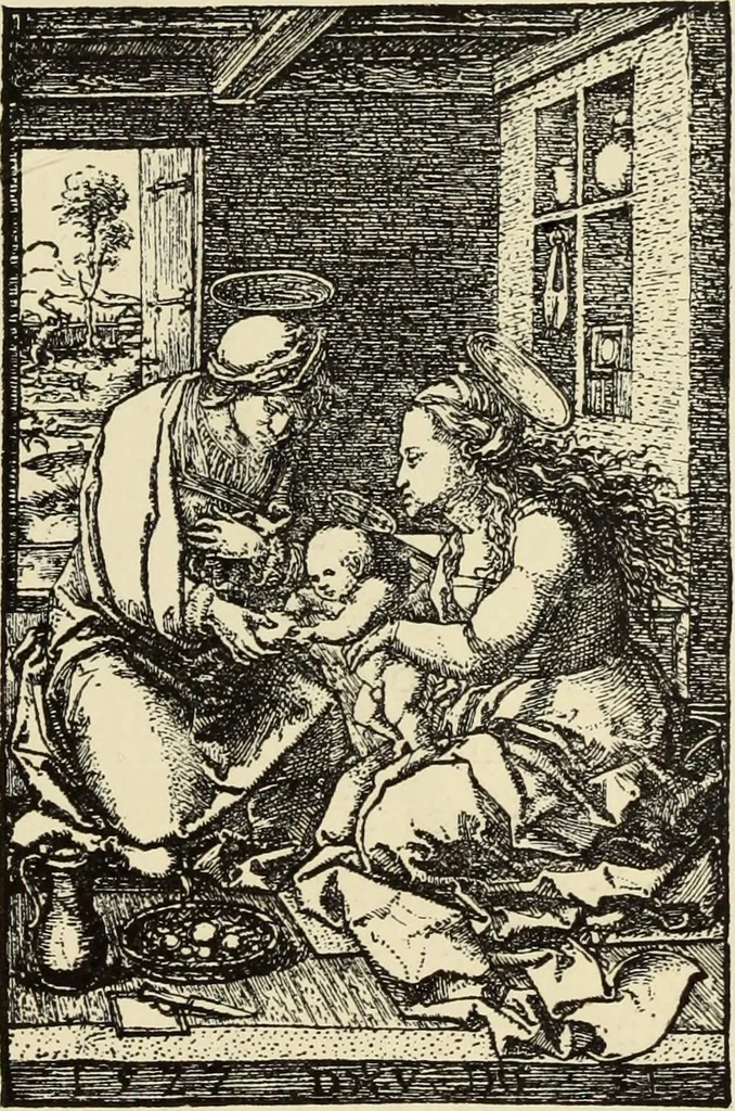 An illustration from Engraving and etching; a handbook for the use of students and print collectors, 1906, leaf 176