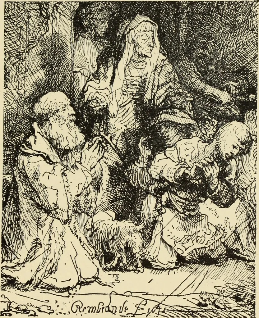 An illustration from Engraving and etching; a handbook for the use of students and print collectors, 1906, leaf 194