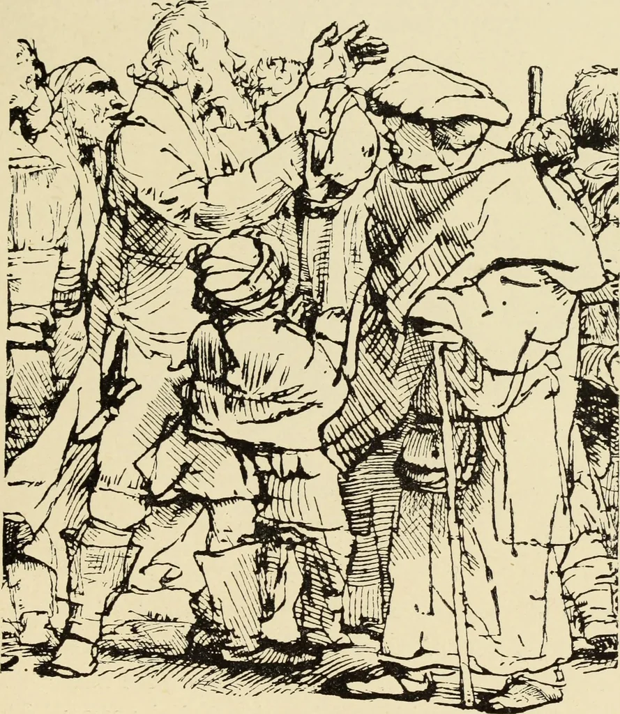 An illustration from Engraving and etching; a handbook for the use of students and print collectors, 1906, leaf 196