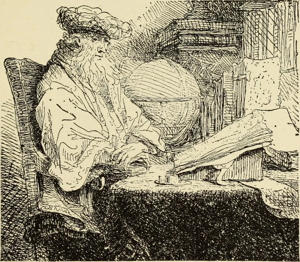 An illustration from Engraving and etching; a handbook for the use of students and print collectors, 1906, leaf 200
