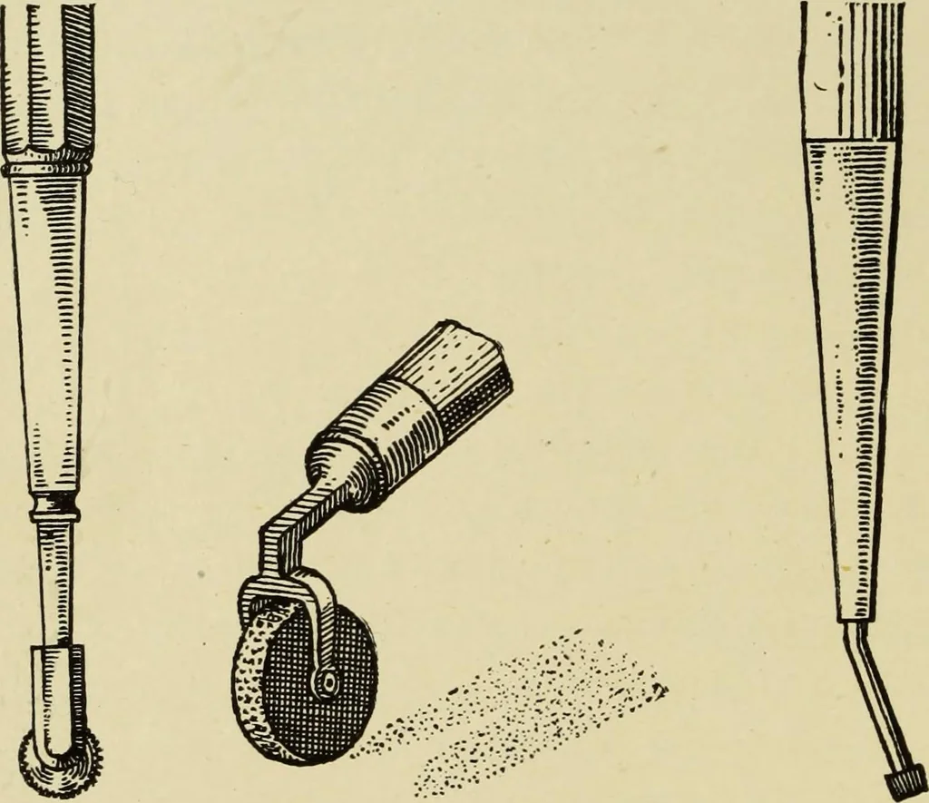 An illustration from Engraving and etching; a handbook for the use of students and print collectors, 1906, leaf 27