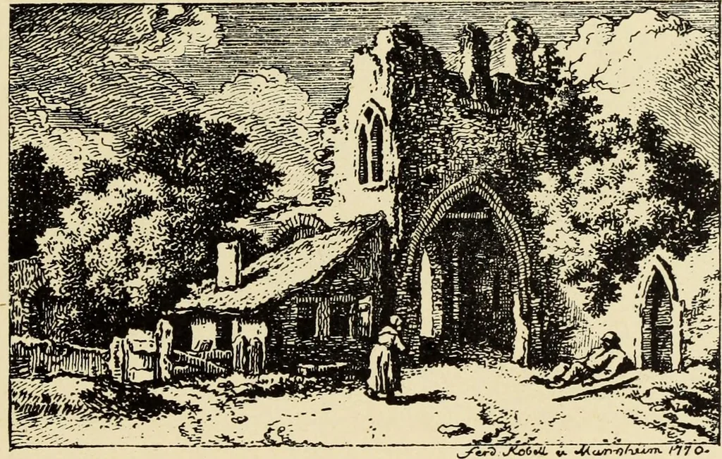 An illustration from Engraving and etching; a handbook for the use of students and print collectors, 1906, leaf 306
