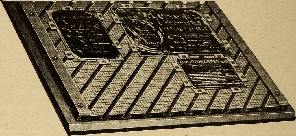 An illustration from Engraving and printing methods, advertisement illustration, technical- and trade-paper advertising, street-car advertising, outdoor advertising, house publications, 1909, leaf 133