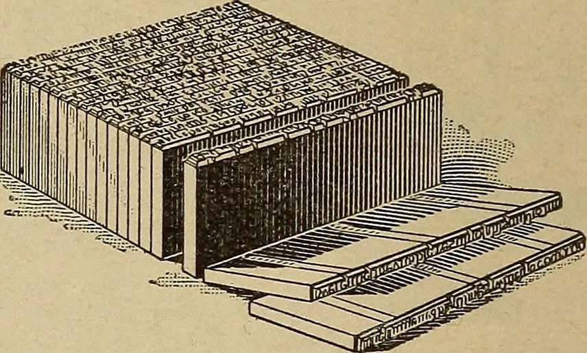An illustration from Engraving and printing methods, advertisement illustration, technical- and trade-paper advertising, street-car advertising, outdoor advertising, house publications, 1909, leaf 147