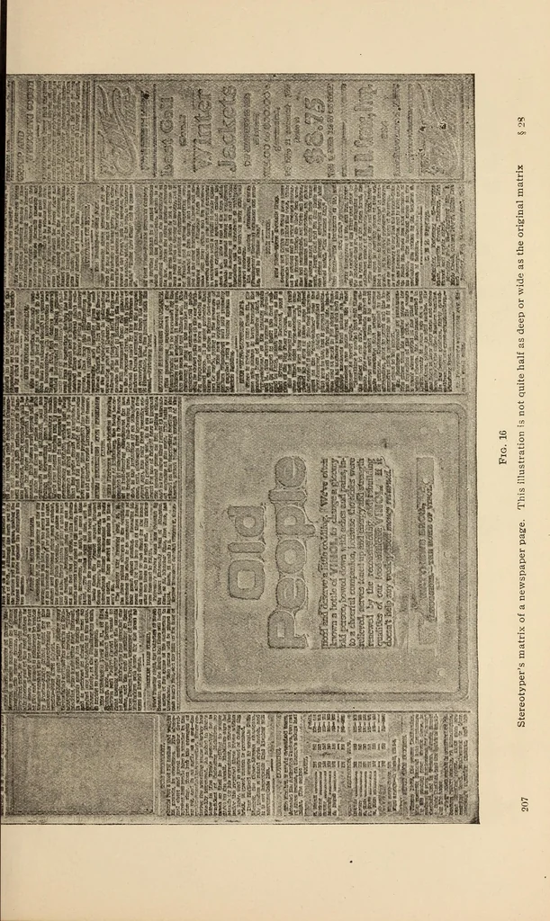 An illustration from Engraving and printing methods, advertisement illustration, technical- and trade-paper advertising, street-car advertising, outdoor advertising, house publications, 1909, leaf 156