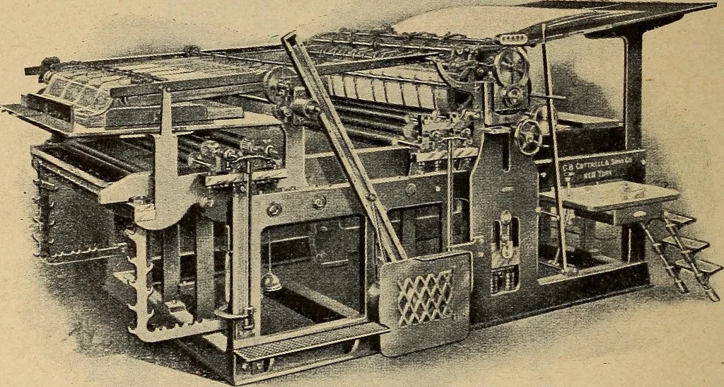 An illustration from Engraving and printing methods, advertisement illustration, technical- and trade-paper advertising, street-car advertising, outdoor advertising, house publications, 1909, leaf 179