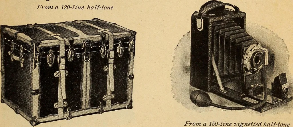 An illustration from Engraving and printing methods, advertisement illustration, technical- and trade-paper advertising, street-car advertising, outdoor advertising, house publications, 1909, leaf 194
