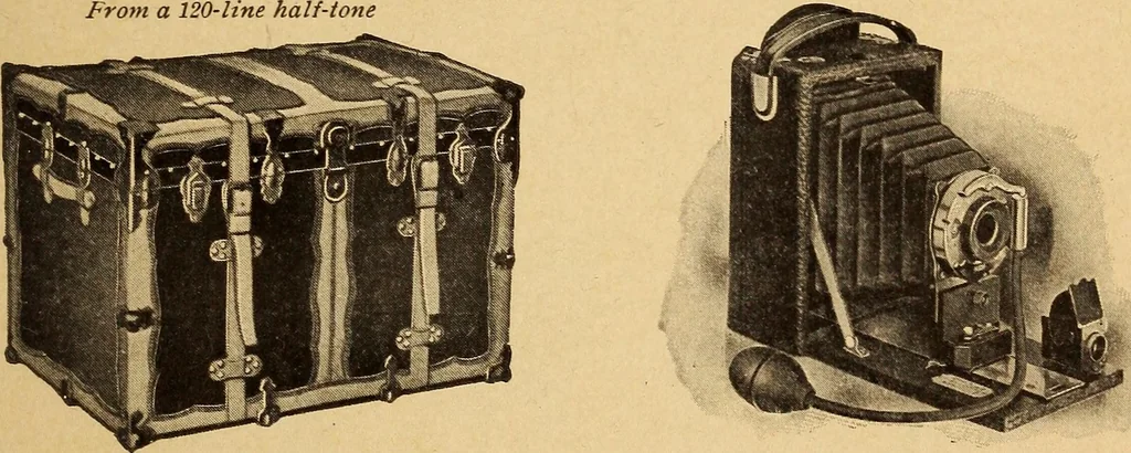 An illustration from Engraving and printing methods, advertisement illustration, technical- and trade-paper advertising, street-car advertising, outdoor advertising, house publications, 1909, leaf 196