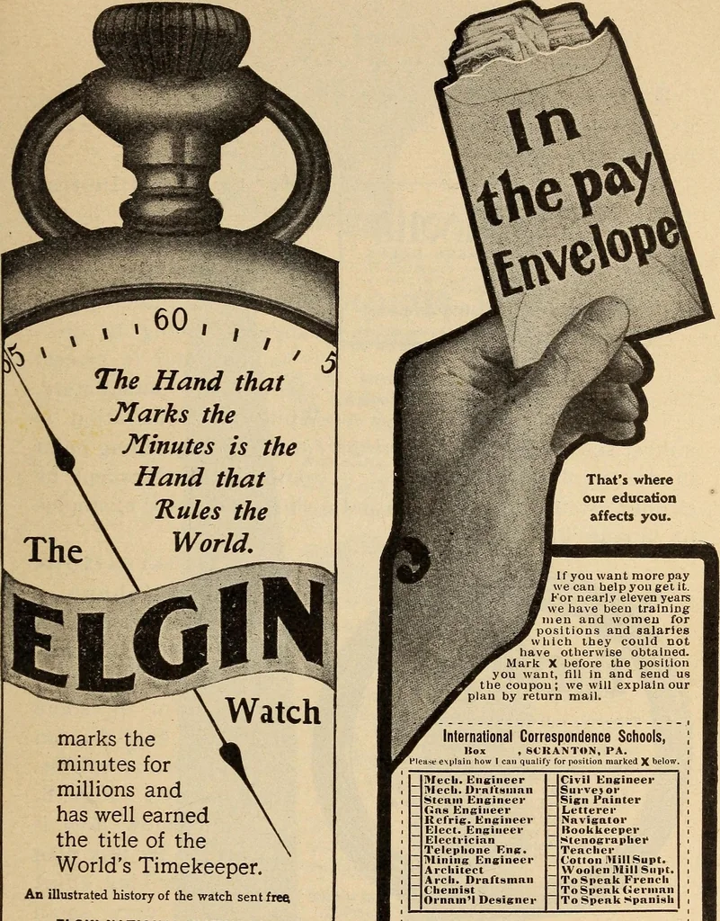 An illustration from Engraving and printing methods, advertisement illustration, technical- and trade-paper advertising, street-car advertising, outdoor advertising, house publications, 1909, leaf 236