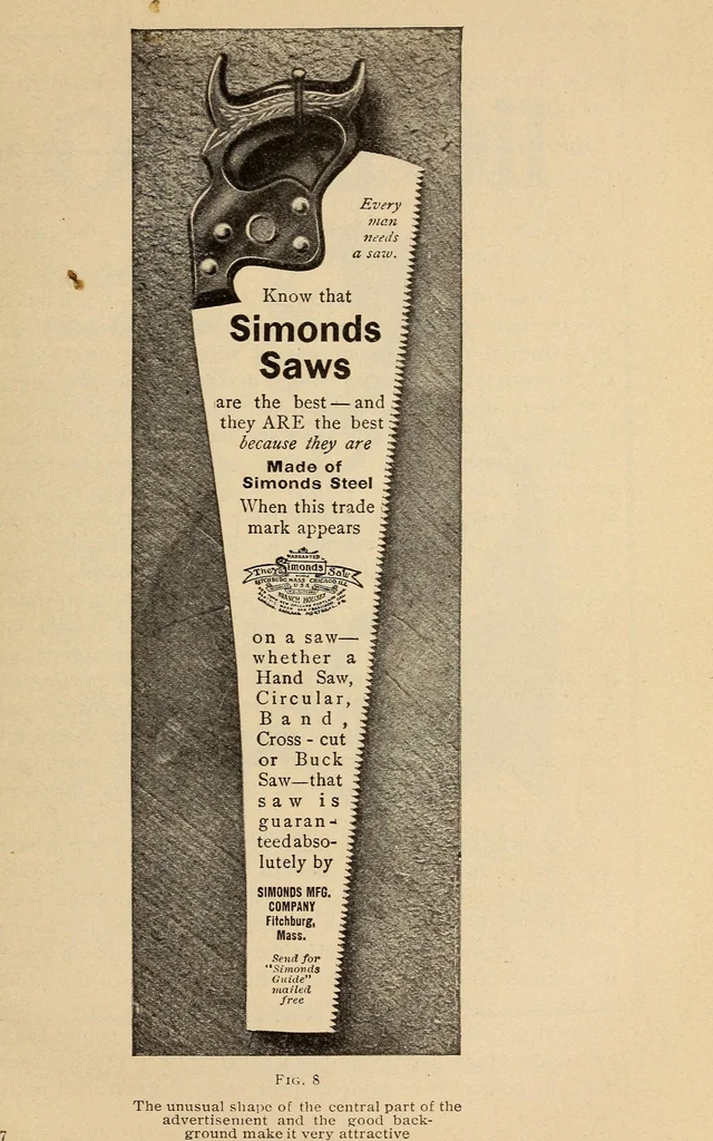 An illustration from Engraving and printing methods, advertisement illustration, technical- and trade-paper advertising, street-car advertising, outdoor advertising, house publications, 1909, leaf 238