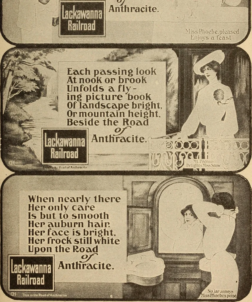 An illustration from Engraving and printing methods, advertisement illustration, technical- and trade-paper advertising, street-car advertising, outdoor advertising, house publications, 1909, leaf 276