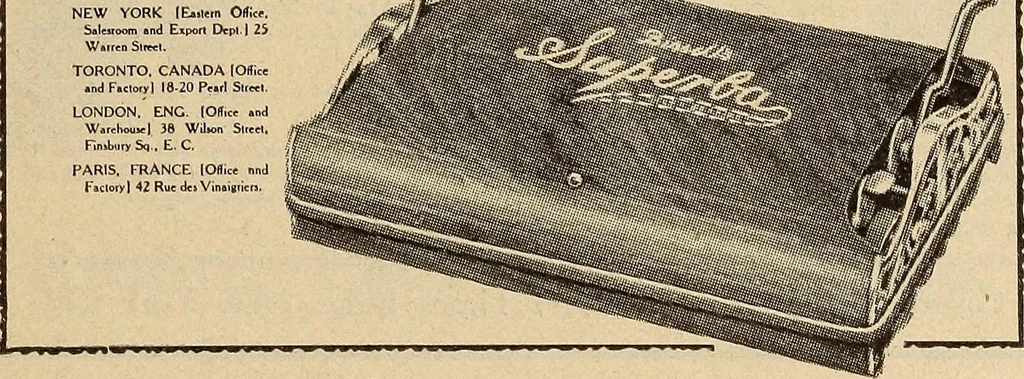 An illustration from Engraving and printing methods, advertisement illustration, technical- and trade-paper advertising, street-car advertising, outdoor advertising, house publications, 1909, leaf 366