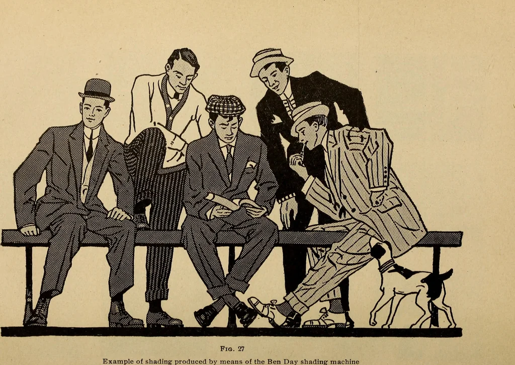 An illustration from Engraving and printing methods, advertisement illustration, technical- and trade-paper advertising, street-car advertising, outdoor advertising, house publications, 1909, leaf 39