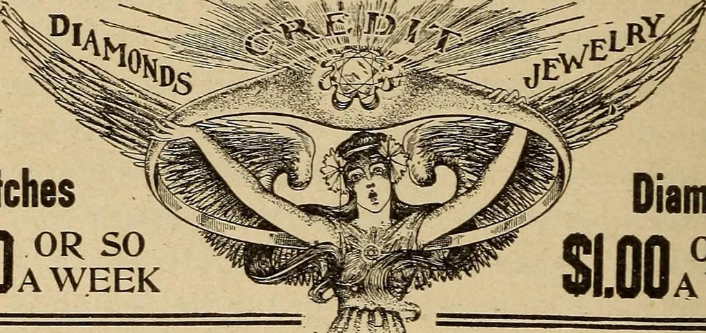 An illustration from Engraving and printing methods, advertisement illustration, technical- and trade-paper advertising, street-car advertising, outdoor advertising, house publications, 1909, leaf 411