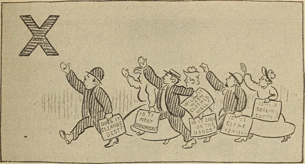 An illustration from Engraving and printing methods, advertisement illustration, technical- and trade-paper advertising, street-car advertising, outdoor advertising, house publications, 1909, leaf 442