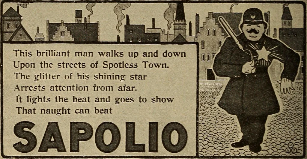 An illustration from Engraving and printing methods, advertisement illustration, technical- and trade-paper advertising, street-car advertising, outdoor advertising, house publications, 1909, leaf 443