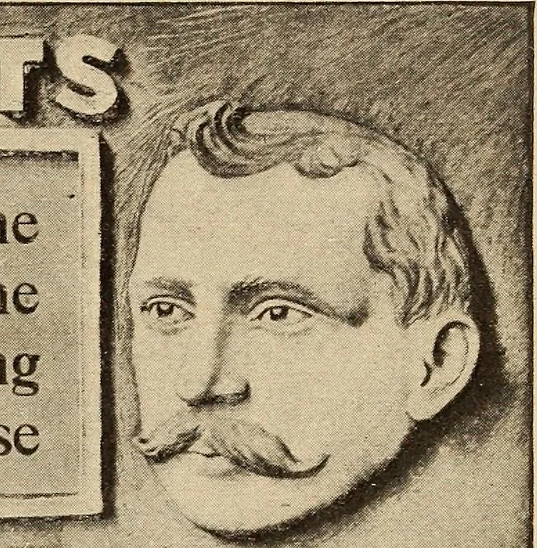 An illustration from Engraving and printing methods, advertisement illustration, technical- and trade-paper advertising, street-car advertising, outdoor advertising, house publications, 1909, leaf 444