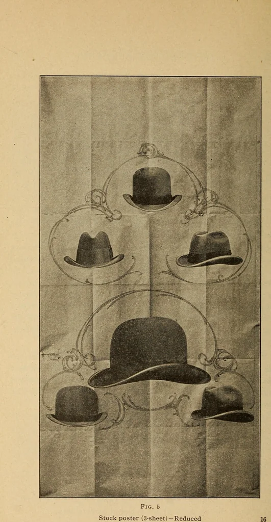 An illustration from Engraving and printing methods, advertisement illustration, technical- and trade-paper advertising, street-car advertising, outdoor advertising, house publications, 1909, leaf 477