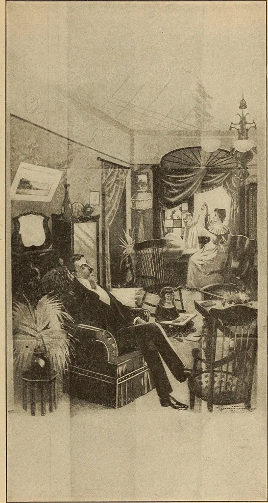 An illustration from Engraving and printing methods, advertisement illustration, technical- and trade-paper advertising, street-car advertising, outdoor advertising, house publications, 1909, leaf 478