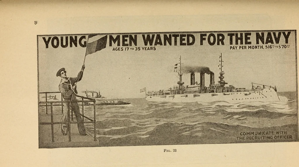 An illustration from Engraving and printing methods, advertisement illustration, technical- and trade-paper advertising, street-car advertising, outdoor advertising, house publications, 1909, leaf 498