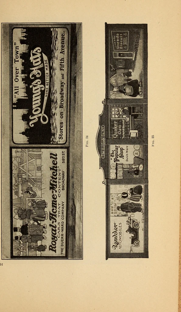 An illustration from Engraving and printing methods, advertisement illustration, technical- and trade-paper advertising, street-car advertising, outdoor advertising, house publications, 1909, leaf 516