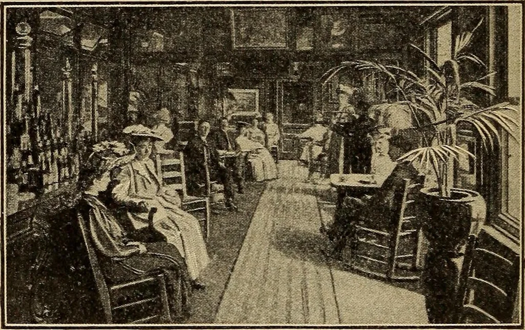 An illustration from Engraving and printing methods, advertisement illustration, technical- and trade-paper advertising, street-car advertising, outdoor advertising, house publications, 1909, leaf 529