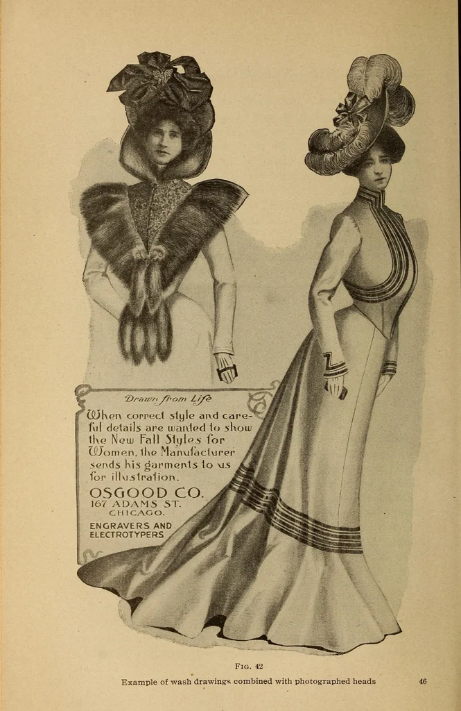 An illustration from Engraving and printing methods, advertisement illustration, technical- and trade-paper advertising, street-car advertising, outdoor advertising, house publications, 1909, leaf 59
