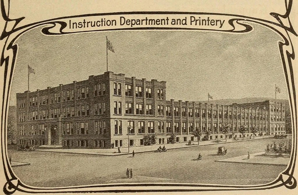 An illustration from Engraving and printing methods, advertisement illustration, technical- and trade-paper advertising, street-car advertising, outdoor advertising, house publications, 1909, leaf 68